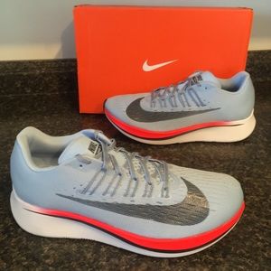 nike zoom fly ice blue